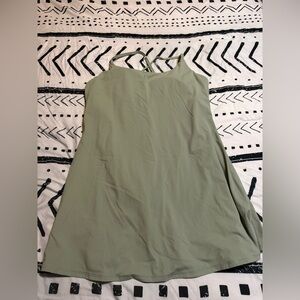 HALARA Soft Green Strappy Dress